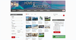 Desktop Screenshot of homeandbooking.com